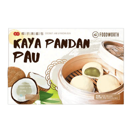 FOODWORTH Kaya Pandan Bun 360g (Case 24)