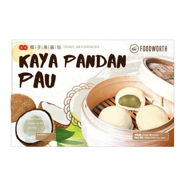 FOODWORTH Kaya Pandan Bun 360g (Case 24)