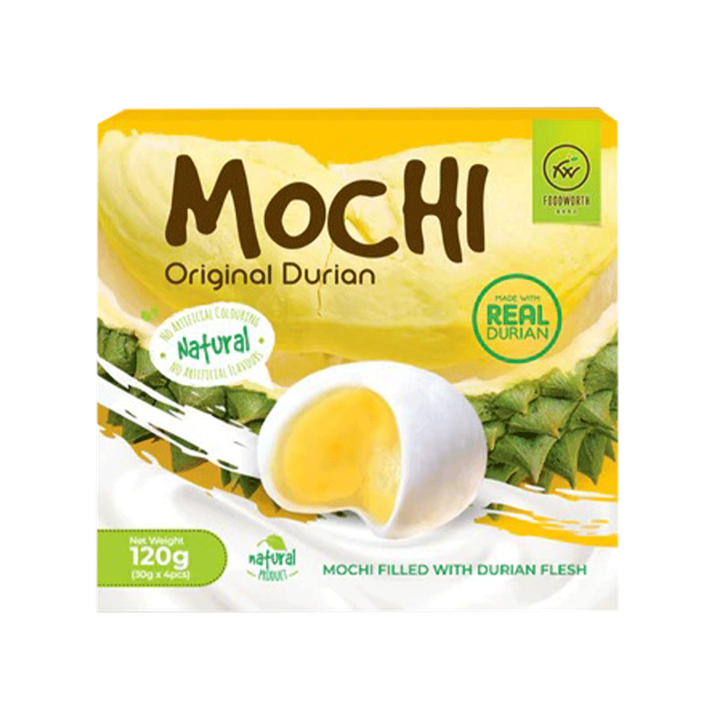 FOODWORTH Durian Mochi 120g (Case 24)