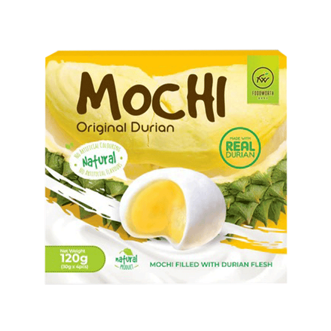 FOODWORTH Durian Mochi 120g (Case 24)