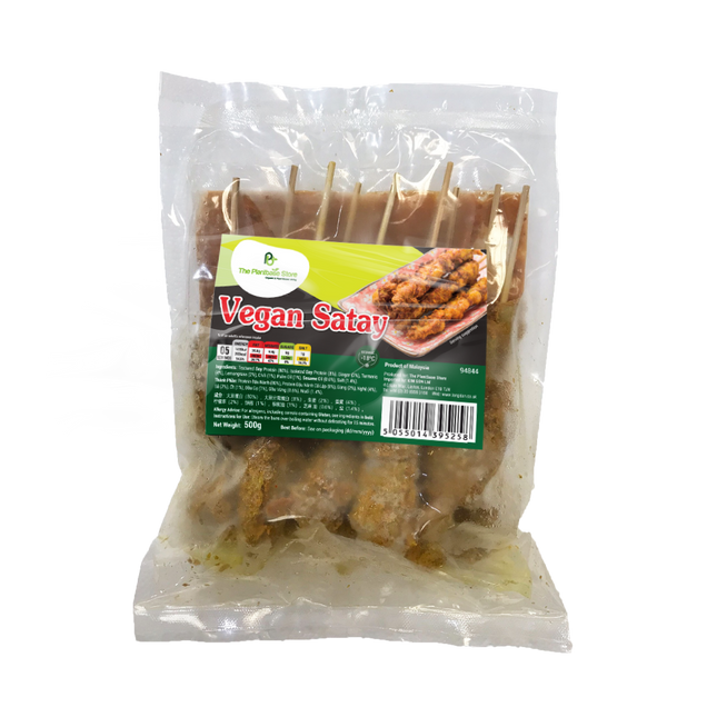 The Plantbase Store Vegan Satay 500G (Frozen) (Case 10)