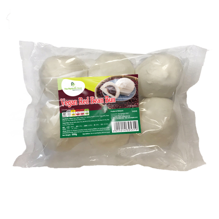 The Plantbase Store Vegan Red Bean Bun 500g (Case 6)