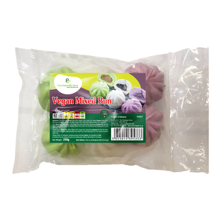 The Plantbase Store Vegan Mixed Bun 250g (Case 10)