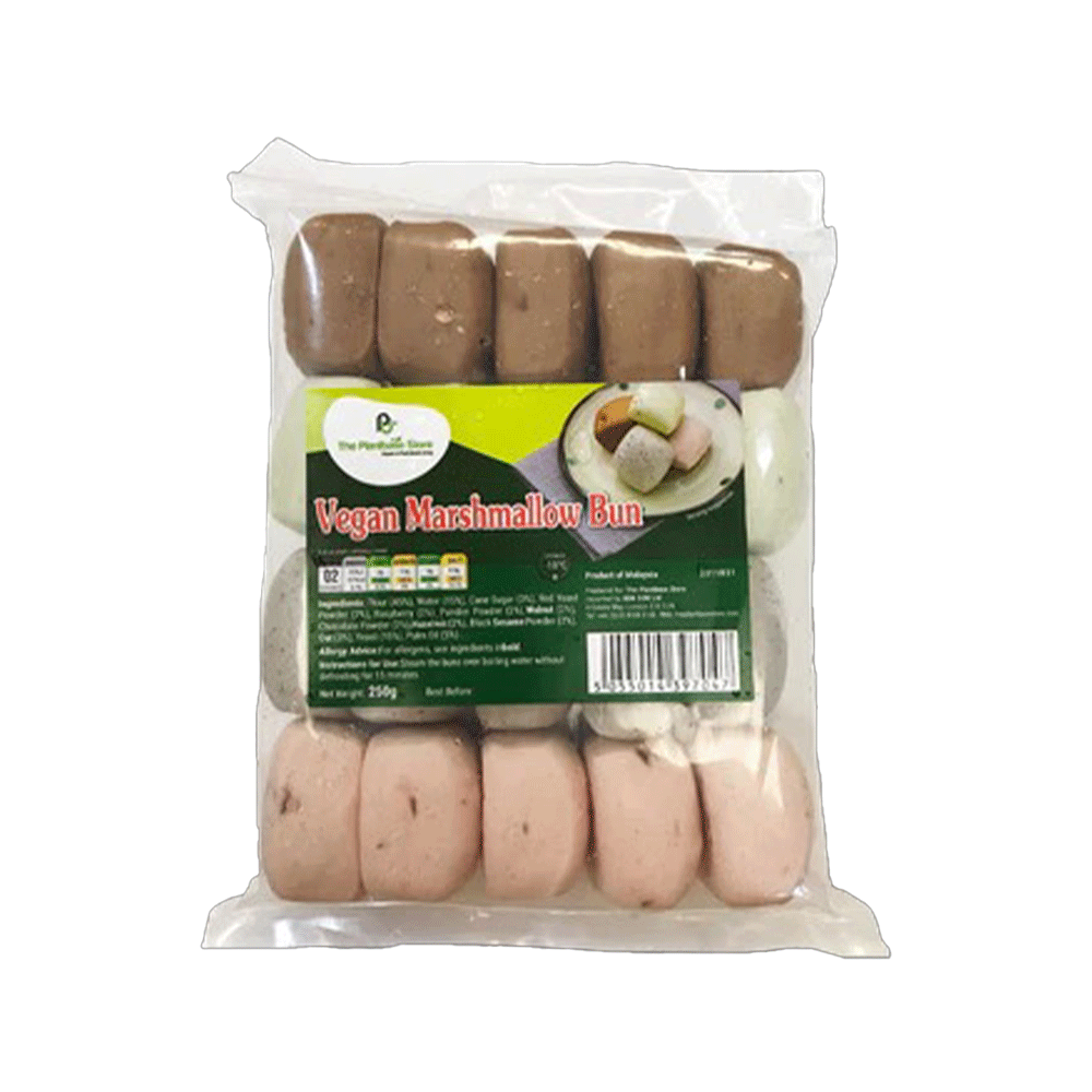 The Plantbase Store Vegan Marshmallow Bun 250g (Case 12)
