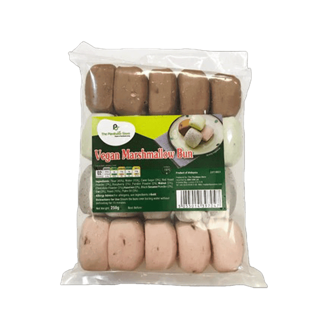The Plantbase Store Vegan Marshmallow Bun 250g (Case 12)