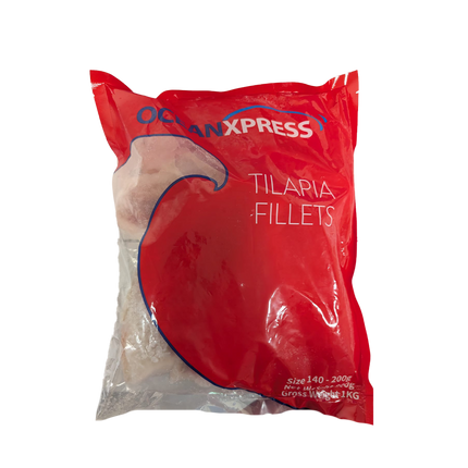 OCEAN XPRESS Tilapia IQF Fillets 1kg (Case 5)