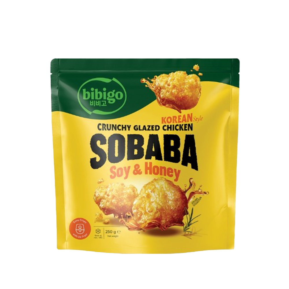 CJ BIBIGO Korean Style Sobaba Chicken (Soy & Honey) 250g (Case 10)