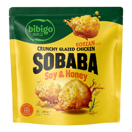 CJ BIBIGO Korean Style Sobaba Chicken (Soy & Honey) 250g (Case 10)