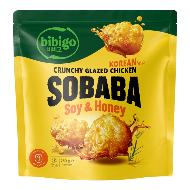 CJ BIBIGO Korean Style Sobaba Chicken (Soy & Honey) 250g (Case 10)