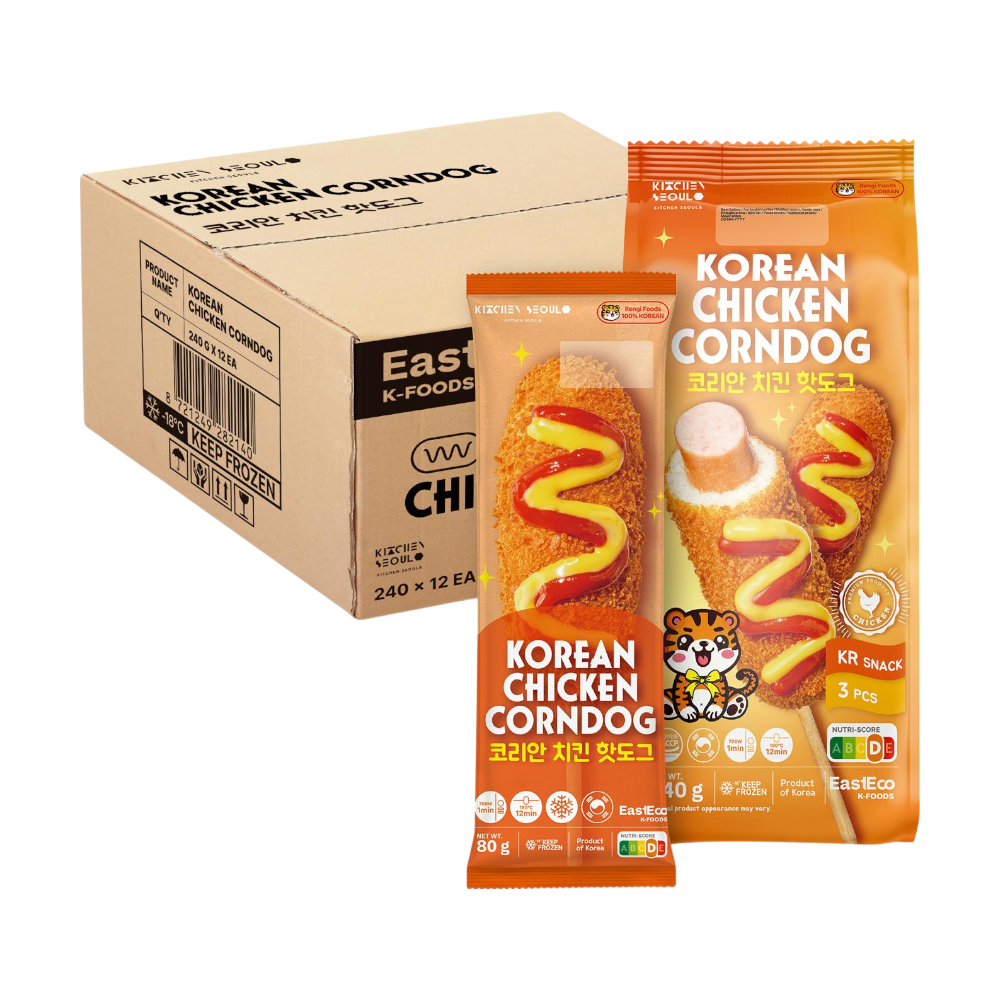 KITCHEN SEOUL Korean Chicken Corndog 80g (Case 36)