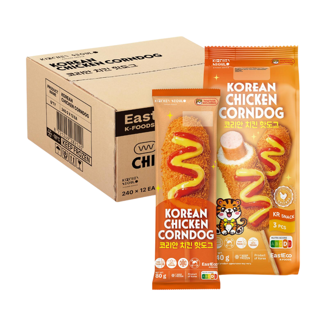 KITCHEN SEOUL Korean Chicken Corndog 80g (Case 36)
