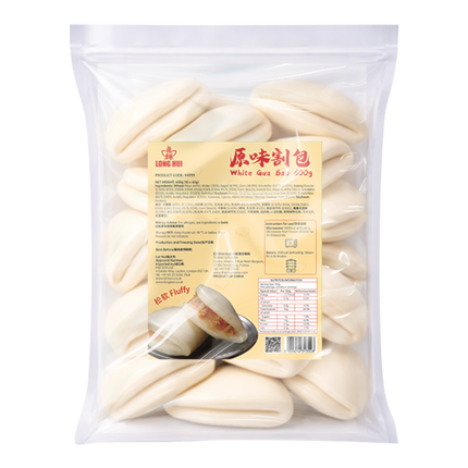 LONG HUI White Gua Bao 600g (Frozen) (Case 10)