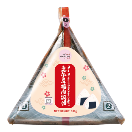 HARUMI New Orleans Chicken Onigiri 100g (Frozen) (Case 80)
