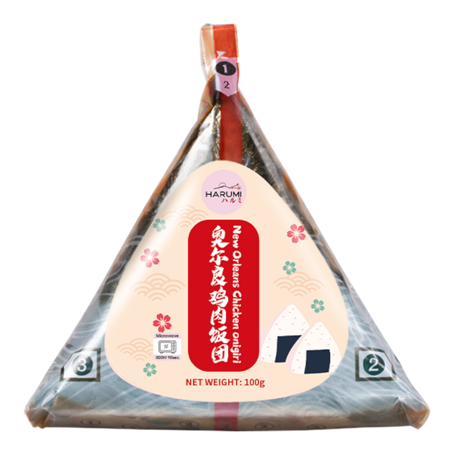 HARUMI New Orleans Chicken Onigiri 100g (Frozen) (Case 80)
