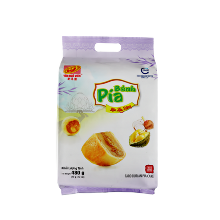 Tan Hue Vien Durian & Taro Mini Cake 480g (Case 20)