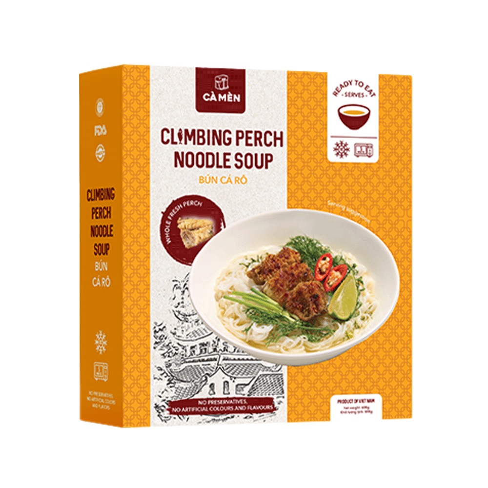 CA MEN Climbing Perch Noodle Soup 698g (Case 20)