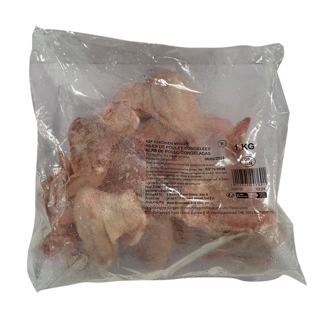 STORTEBOOM Chicken Wings 1kg (Case 12)