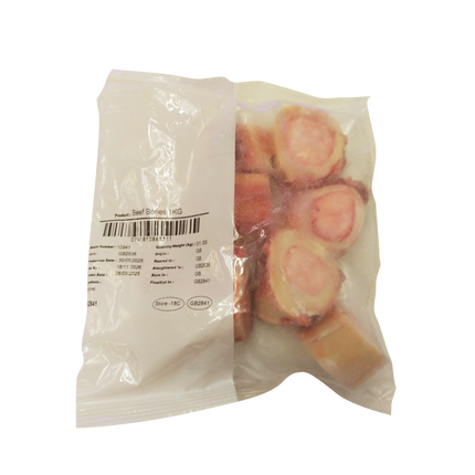 ASKO Beef Marrow Bones 1kg (Case 15)