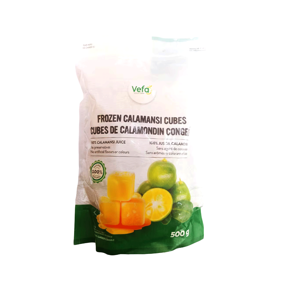 VEFA Frozen Calamansi Cubes 500g (Case 20)