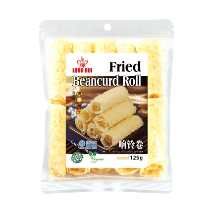 LONGHUI Fried Beancurd Roll (10 pcs) 125g (Case 40)