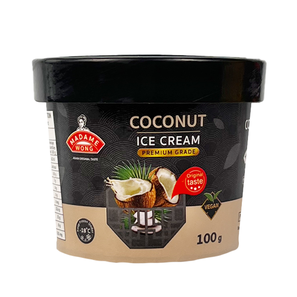 MADAME WONG Ice Cream Cup - Coconut 100g (Case 36)
