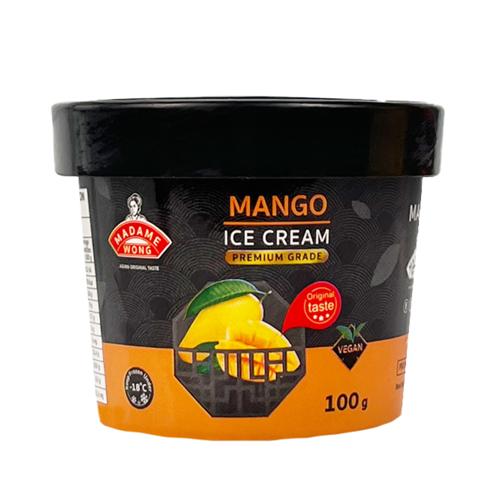 MADAME WONG Ice Cream Cup - Mango 100g (Case 36)