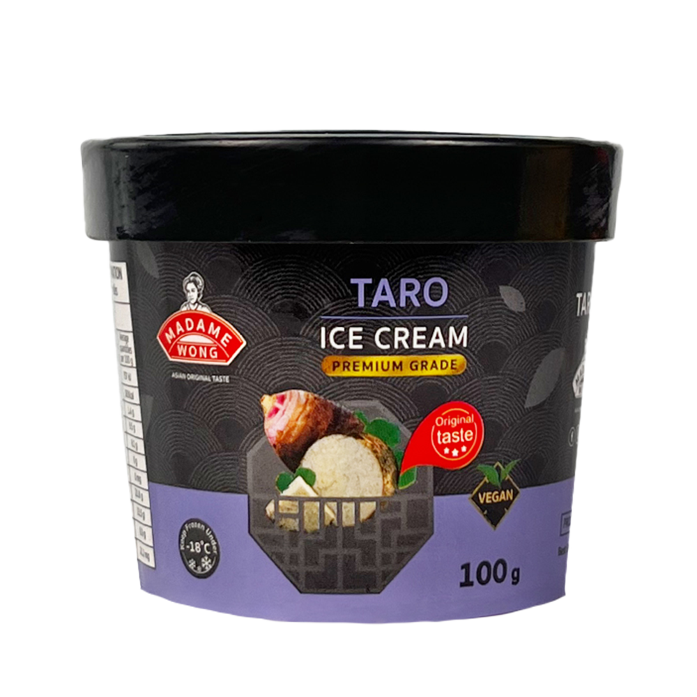 MADAME WONG Ice Cream Cup - Taro 100g (Case 36)