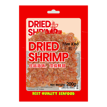 LONGHUI Dried Shrimp 7A 200g (Frozen) (Case 25)