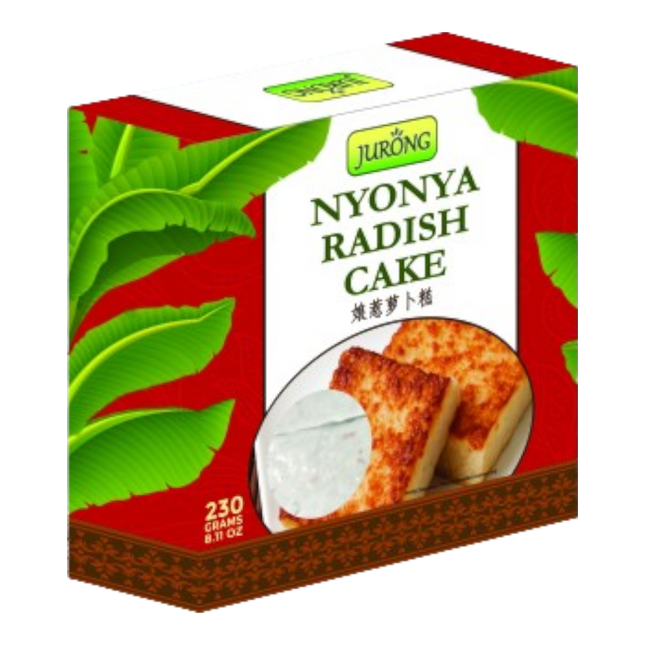 Jurong Nyonya Radish Cake 230g (Frozen) (Case 24)