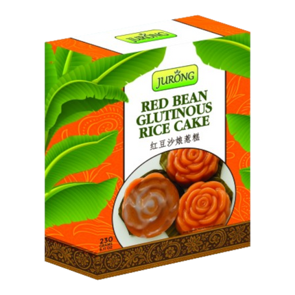 Jurong Red Bean Glutinous Rice Cake 230g (Frozen) (Case 24)