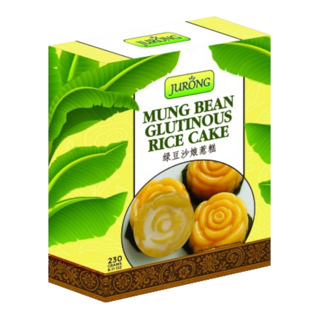 Jurong Mung Bean Glutinous Rice Cake 230g (Frozen) (Case 24)