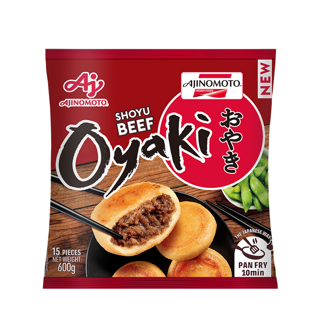 AJINOMOTO Oyaki - Shoyu Beef 600g (Case 10)