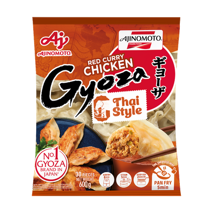 AJINOMOTO Thai Style Red Curry Chicken Gyoza 600g (Case 10)