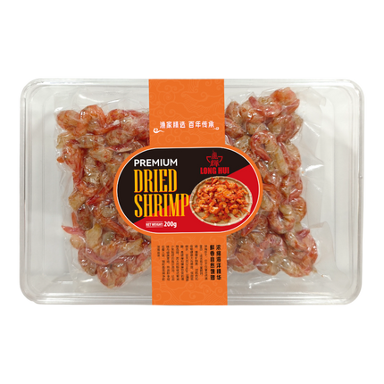 LONGHUI Premium Dried Shrimp 200g (Frozen) (Case 24)