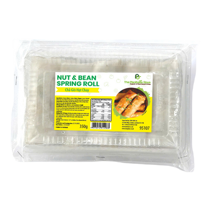 The Plantbase Store Nut & Bean Spring Roll 350g (Frozen) (Case 20)