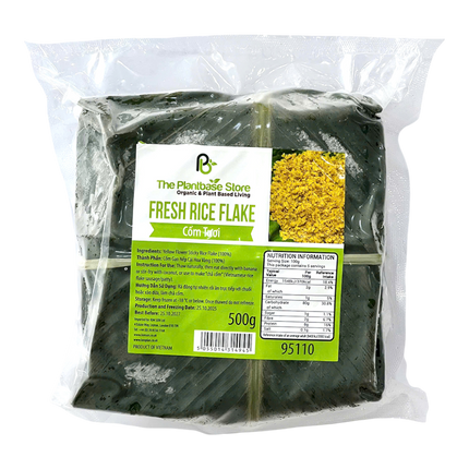 The Plantbase Store Fresh Rice Flake 500g (Frozen) (Case 20)