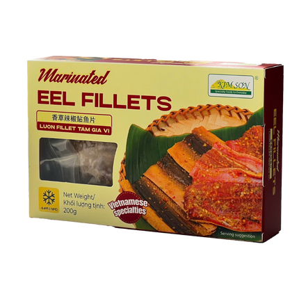 KIM SON Marinated Eel Fillets 200G (Frozen) (Case 24)