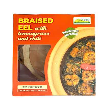 KIM SON Braised Eel With Lemongrass And Chili 350G (Frozen) (Case 12)