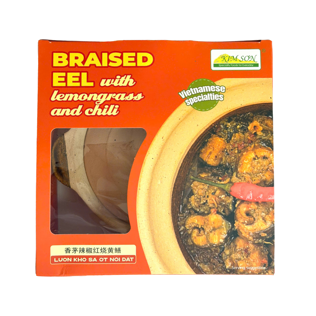 KIM SON Braised Eel With Lemongrass And Chili 350G (Frozen) (Case 12)