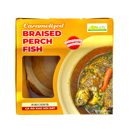 KIM SON Caramelized Braised Perch Fish 350G (Frozen) (Case 12)
