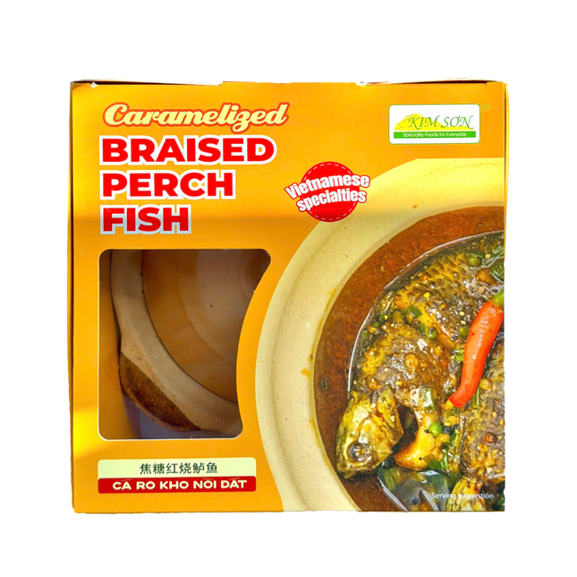 KIM SON Caramelized Braised Perch Fish 350G (Frozen) (Case 12)