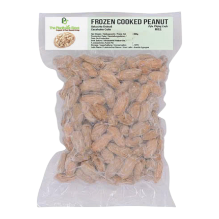 The Plantbase Store Cooked Peanut 500g (Frozen) (Case 20)