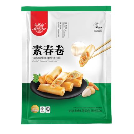 EVERBEST Vegetarian Spring Roll 450g (Frozen) (Case 10)