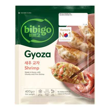 CJ BIBIGO Gyoza Dumplings Shrimp 400g (Frozen) (Case 16)