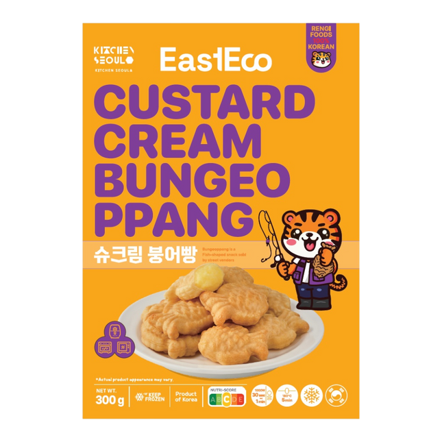 KITCHEN SEOUL Custard Cream Bungeoppang 300g (Case 12)