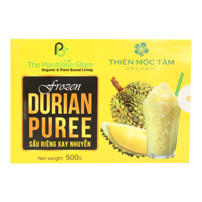 THE PLANTBASE STORE Frozen Durian Puree 500g (Frozen) (Case 12)