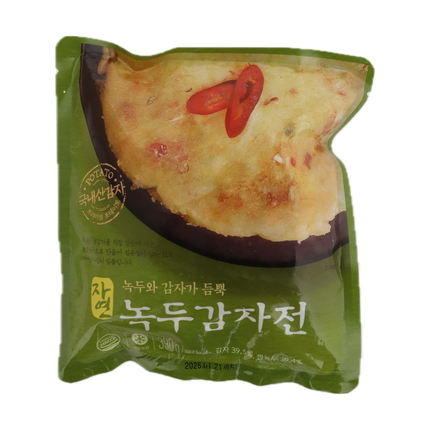 NATURAL COOK Mungbean & Potato Pancake 390g (Frozen) (Case 20)
