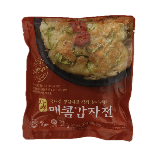 NATURAL COOK Spicy Potato Pancake 390g (Frozen) (Case 20)