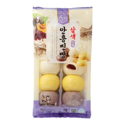 MILWON 3 Colors Steamed Bun 500g (Frozen) (Case 20)