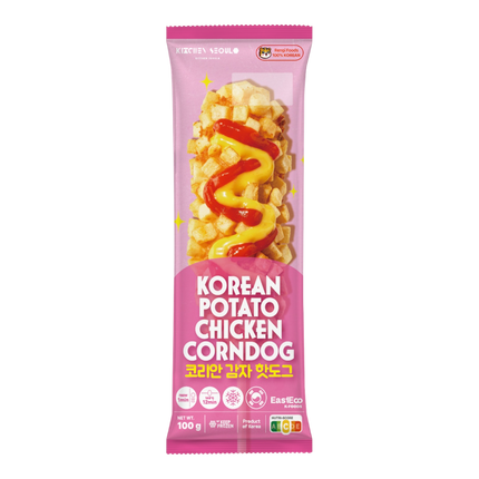 KITCHEN SEOUL Korean Potato Chicken Corndog 100g (Frozen) (Case 24)